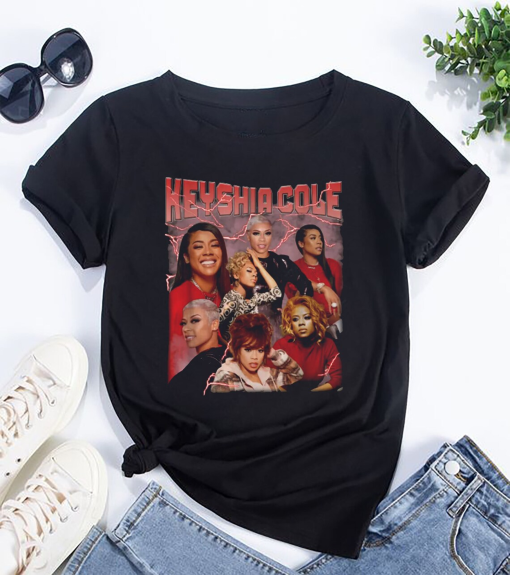 Vintage Keyshia Cole Bootleg Shirt, The Love Hard Tour 2024 Keyshia Cole Shirt, Keyshia Cole Fan Gift, Keyshia Cole Merch, Keyshia Cole Tee