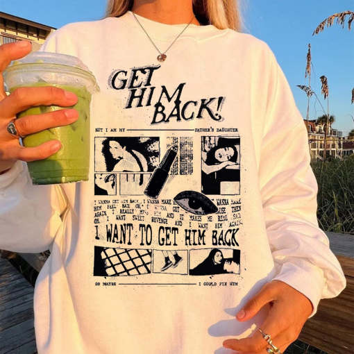 Get Him Back Shirt, Olivia Rodrigo The Sour Tour Shirt, Olivia Tour 2024 Shirt, Guts Shirt, Olivia New Album Shirt, Music Lover Shirt