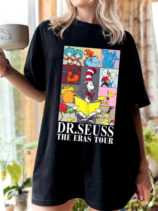 Dr Seuss Eras Tour Shirt/ The Cat In The Hat Shirt/ Read Across America Shirt/ Cat In The Hat Tee/ Dr. Suess Day Shirt/ Dr.Suess Book Tee