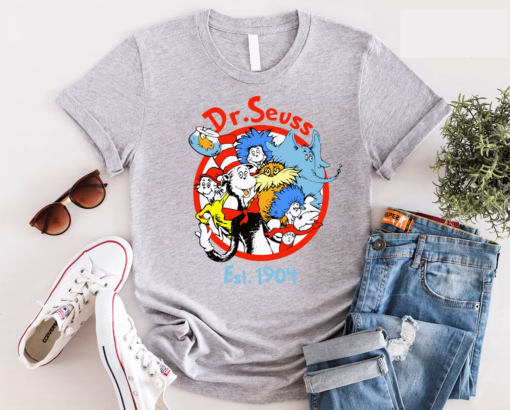 Dr. Seuss Day Shirt, National Read Across America Shirt, 100 Days School Shirt,Teacher Life, Reading Friends Dr. Seuss Shirt,Dr. Seuss Shirt