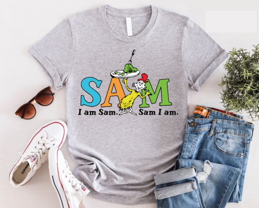 Dr. Seuss Day Shirt, Dr. Seuss l am Sam Shirt, 100 Days School Shirt,Teacher Life, Reading Friends Dr. Seuss Shirt,Dr. Seuss Shirt