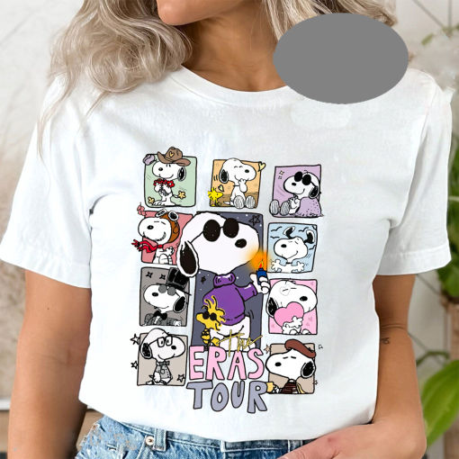 Taylor Swift Eras Tour Snoopy T Shirt For Swifties