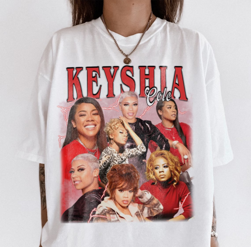 Vintage Keyshia Cole Tshirt, Bootleg Shirt, The Love Hard Tour 2024 Shirt, Keyshia Cole Concert Shirt, Keyshia Cole Fan Gift, Gift for women