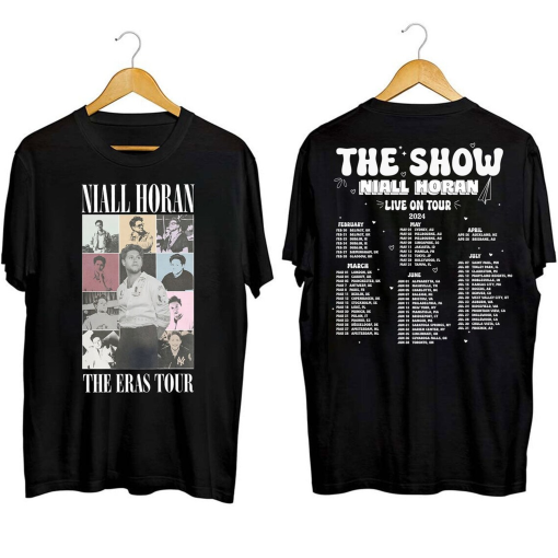 The Show Niall Live On Tour 2024 Horan Shirt, Niall Shirt Horan, 2 Sides Tour 2024 shirt, The Show Tour 2024 Merch, Gift For Fan