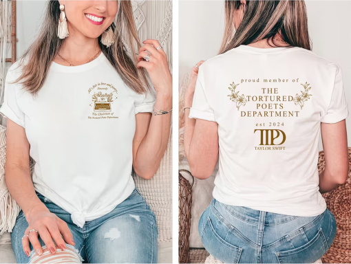 The Tortured Poets Department Est 2024, Alls Fair in Love and Poetry, The Tortured Poets Department Shirt, Gift for Swift Fan, Cricut Shirt.