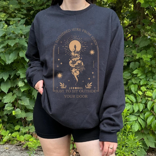 From Eden Hozier T-shirt Sweatshirt Hoodie, I slithered here from Eden, In A Week, No Grave Can Hold My Body Down, Hozier Work Song Merch