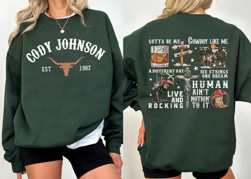 Vintage Cody Johnson shirt, The Leather Tour 2024 shirt, Cody Johnson New Album Merch, The Leather Tour Merch, Country Music shirt