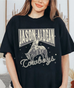 Jason Aldean Cowboy T-Shirt, Jason Aldean Boho…