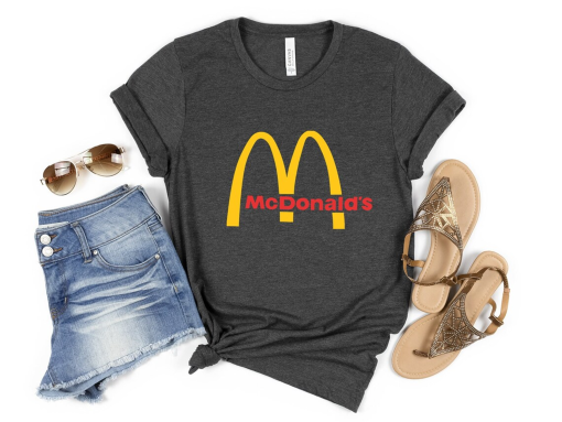 McDonald’s Shirt, Fast Food Shirt, worker shirt, mc shirt, mcdonalds gift, mcdonalds tshirt, fast food tshirt, eating out, fast food