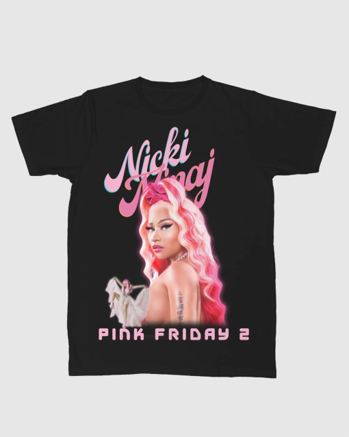 Pink Friday 2 Tour T-Shirt (Black)