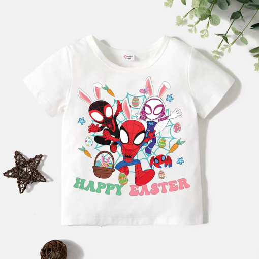 Personalized Spidey And His Amazing Friends Easter shirt Spidey Easter shirt, Spiderman Bunny, Happy Easter, Spiderman Easter shirt, Peeps shirt