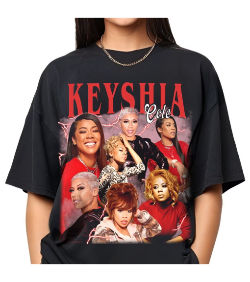 Vintage Keyshia Cole Tshirt, Bootleg Shirt, The Love Hard Tour 2024 Shirt, Keyshia Cole Concert Shirt, Keyshia Cole Fan Gift, Gift for women