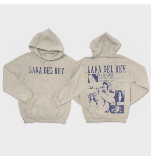 Lana Del Rey 2 Sides Hoodie, Vintage LANA Del Rey Merch, Oversized Shirt Lana Del Rey, Ultraviolence RETRO Lana Del Rey Band Gift For Fans