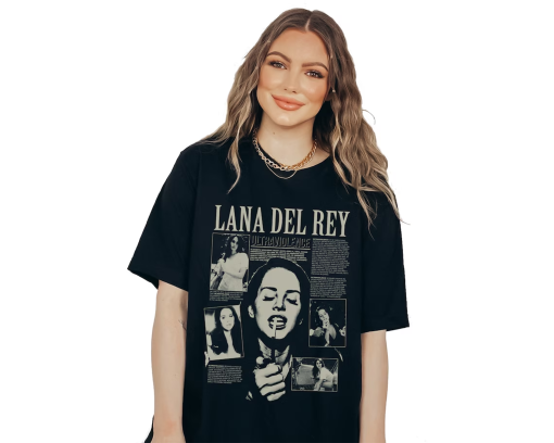 Lana Del Rey SHIRT, Vintage LANA Del Rey Merch, Oversized Shirt Lana Del Rey, Ultraviolence RETRO Lana Del Rey Band Gift For Fans