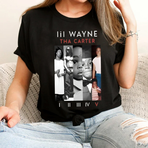 Lil Wayne Vintage 90s Shirt | Sweatshirt , Lil Wayne T-Shirt, Hip hop RnB Rap Unisex Homage Tee, Lil Wayne 90s Graphic Tee