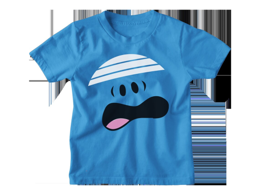 Bump Man Face Inspired Shirt World Book Day T-Shirt Adults Kids & Shirt 100% Cotton Costume