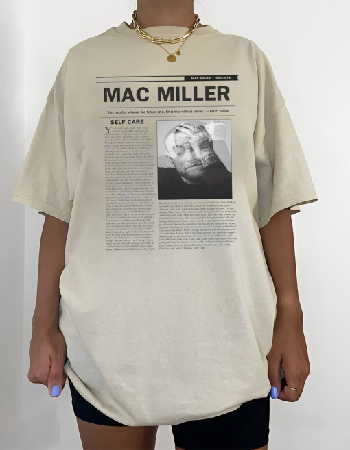 Vintage Mac Miller Self Care Shirt, Vintage Rap Tee, Mac Miller Shirt, Mac Swimming Shirt, Hip Hop Shirt, Mac Fan Gift