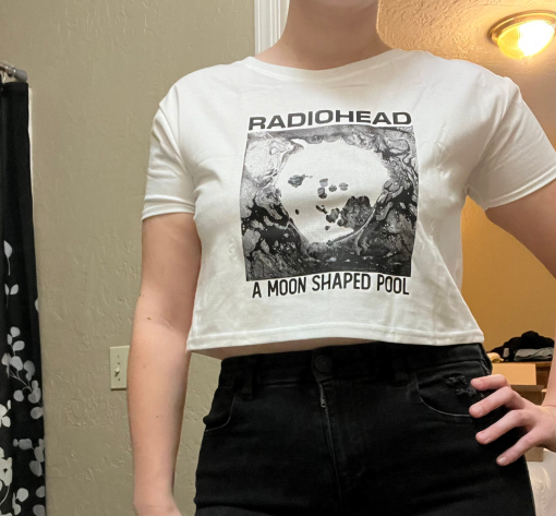 Vintage Radiohead shirt, Radiohead Vintage Retro concert crop top, women, 90s Band crop, Radiohead band shirt,gift for her, for him