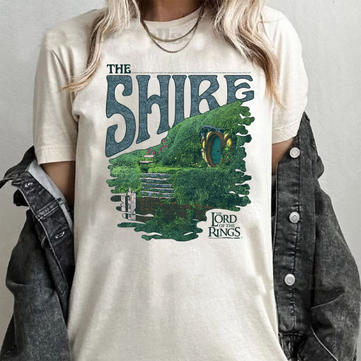 The Lord of the Rings The Shire T-Shirt and Sweatshirt, The Shire Tshirt , Gift for Hobbit Lovers