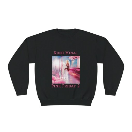 Nicki Minaj Sweatshirt, Pink Friday 2 Tour 2024, Rap Sweatshirt, Nicki Minaj merch shirt