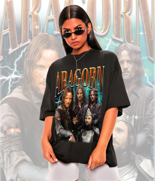 Retro Aragorn Shirt -Aragorn Tshirt,Aragorn T-shirt,Aragorn T Shirt,Aragorn Sweatshirt,Aragorn Sweater,Lord of the Rings Shirt,Aragorn Merch