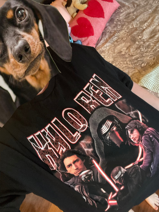 Star Wars The Force Awakens Kylo Ren Classic Portrait Shirt, Galaxy’s Edge Holiday Unisex T-shirt Family Birthday Gift Adult Kid Toddler Tee