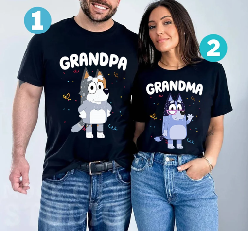 Grandmalife Bluey Shirt, Bluey Grandpa Shirt, Bob Bluey Shirt, Bluey Shirt, Bluey Family Shirt, Grandma Grandma Bluey Shirt Bluey Family Tee