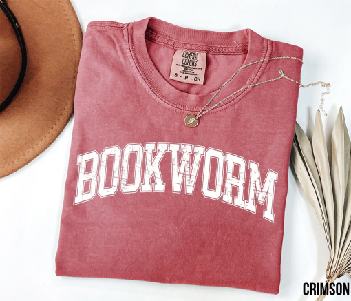 Bookworm Shirt Comfort Colors, Book Shirt, Bookish Shirt, Book Club Shirt, Bookworm Shirt, Book Club Gift, Book Lover, Book Crewneck