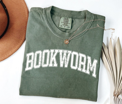 Bookworm Shirt Comfort Colors, Book Shirt, Bookish Shirt, Book Club Shirt, Bookworm Shirt, Book Club Gift, Book Lover, Book Crewneck