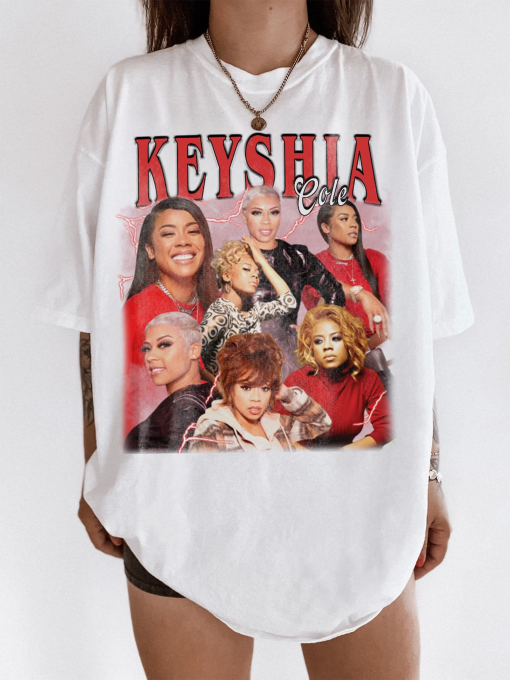 Vintage Keyshia Cole Tshirt, Bootleg Shirt, The Love Hard Tour 2024 Shirt, Keyshia Cole Concert Shirt, Keyshia Cole Fan Gift, Gift for women