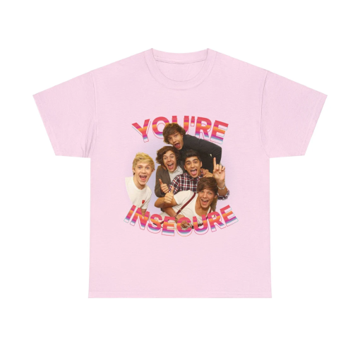 YOU’RE INSECURE One Direction vintage 90’s graphic t-shirt 1D Harry Styles Zayn Malik Niall Horan Liam Payne Unisex Cotton Tee