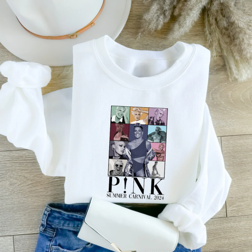 P!nk Summer Carnival 2024 Eras Tour Shirt, P!nk Trustfall Album Gift Shirt for Fan, Pink on Tour Gift