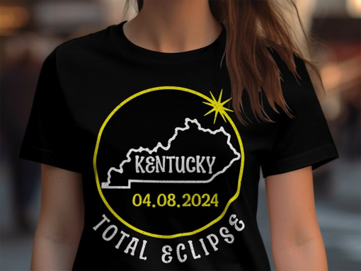 Solar Eclipse Kentucky 2024, America tour shirt, April 8th 2024 shirt, Astrology shirt, Astronomy lover tee, Celestial, Total Solar Eclipse