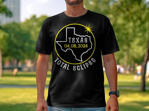 Solar Eclipse Texas 2024, America tour shirt, April 8th 2024 shirt, Astrology shirt, Astronomy lover tee, Celestial, Total Solar Eclipse