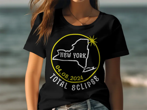 Solar Eclipse New York 2024, America tour shirt, April 8th 2024 shirt, Astrology shirt, Astronomy lover tee, Celestial, Total Solar Eclipse