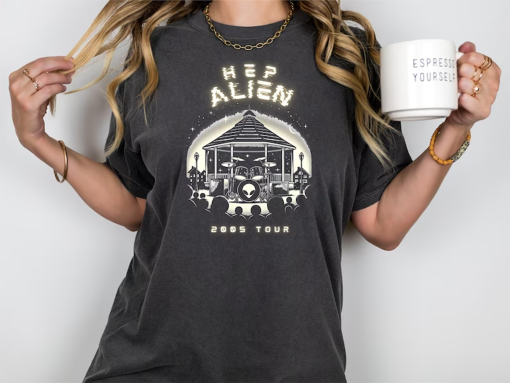 Hep Alien Band Tee | Stars Hollow Band Tee Gilmore Girls | Lane Kim Fan Shirt | Vintage Band Tee