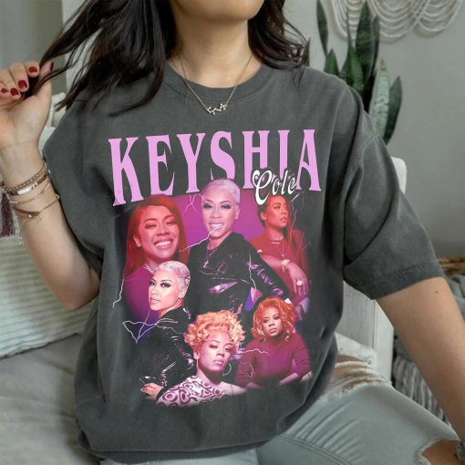 Keyshia Cole 90s Vintage Shirt, The Love Hard Tour 2024 Keyshia Cole Shirt, Keyshia Cole Fan Gift, Keyshia Cole Merch, Keyshia Cole Shirt