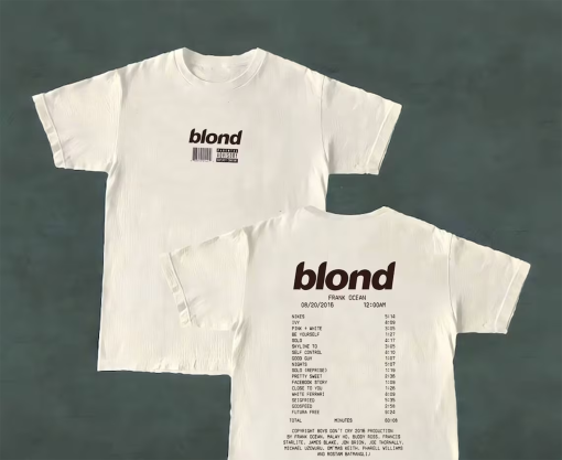 Blond tracklist Shirt