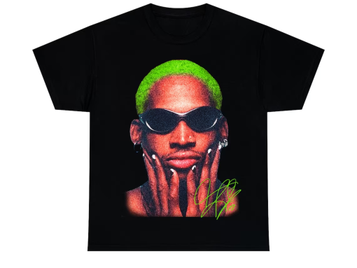 DENNIS RODMAN T-SHIRT | Rare Homage Vintage Rap Tee Hip Hop Style