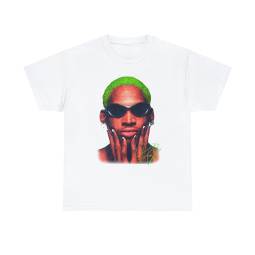 DENNIS RODMAN T-SHIRT | Rare Homage Vintage Rap Tee Hip Hop Style