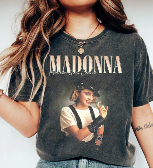 90s Vintage Madonna Queen Shirt, Madonna The Tour 2024, Madonna the Celebration T-Shirt, 2024 Music Tour Madonna T-Shirt, Gift for fans