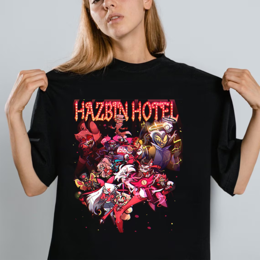 Hazbin Hotel Characters T-Shirt, Hazbin Hotel Characters Sweatshirts, Helluva Boss Sweaters