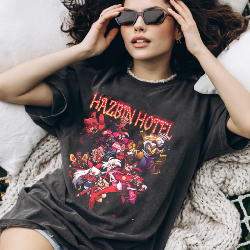 Hazbin Hotel Characters T-Shirt, Hazbin Hotel Characters Sweatshirts, Helluva Boss Sweaters