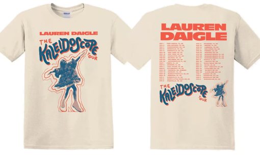 NEW 2024 Lauren Daigle The Kaleidoscope Tour 2023-24 T-shirt Sweatshirt, Lauren Daigle Concert, Lauren Daigle Album Music, Thank God I Do