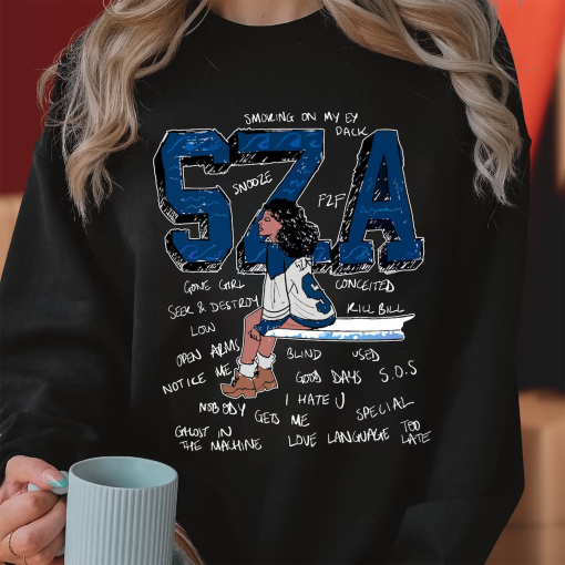 Retro SZA Sweatshirt, Sza Shirt Good Days, SZA Merch, Sza Sos Tour Shirt 2024, Sza SZA New Album Shirt, Gift for Sza Fans, Music Lovers