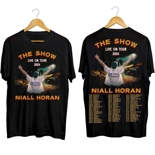 The Show Live On Tour Niall 2024 Shirt, Niall The Show Tracklist 2024 Shirt, Concert Tee, Niall Merch, Gift For Fans, Music Tour Shirt