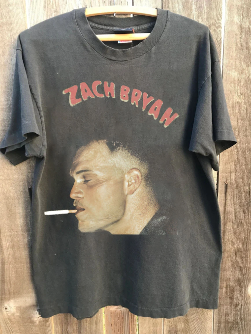 Retro Zach Bryan Singer Music Tour 2024 Shirt, The Quittin Time Tour 2024 Zach Bryan Shirt, Vintage Country Music, Zach Bryan Lover Gift