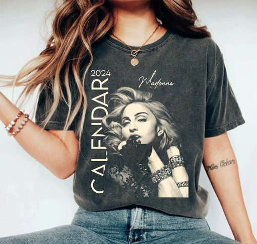 90s Vintage Madonna Merch Shirt, 2024 Tour Madonna The Celebration, Four Decades Tour Shirt, Madonna Fan Gift Shirt, Madonna Concert Merch