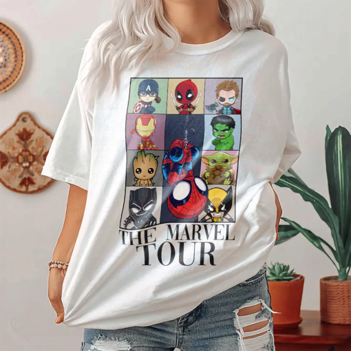 Marvel Movie Tour Shirt shirt, Midnights shirt, Avenger Shirt , Birthday Boy, Birthday Girl Tee, Baby Yoda, Instant Download