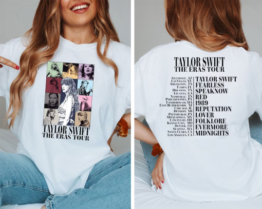 Two Sided The Eras Tour Concert Shirt, Eras Tour Movie Shirt, Swiftie Shirt, Ts Merch Shirt, Eras Tour Concert Shirt, Swiftie Sweatshirt